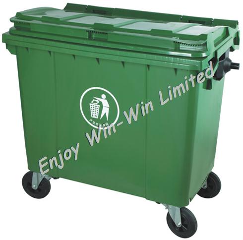 1100L outdoor large garbage bin