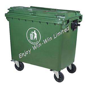 1100L outdoor large garbage bin