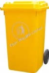 Plastic rubbish bin for hospital