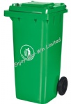 Plastic waste bin
