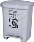 30L eco-friendly rubbish bin with pedal